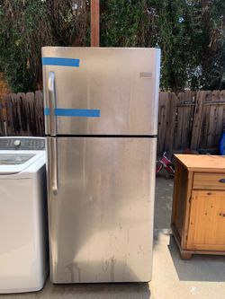Stainless Steel Frigidaire Refrigerator