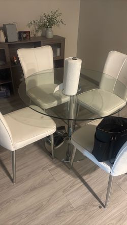 Table and chairs