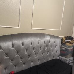 Bed Frame, Dresser With Mirror  And Chest 