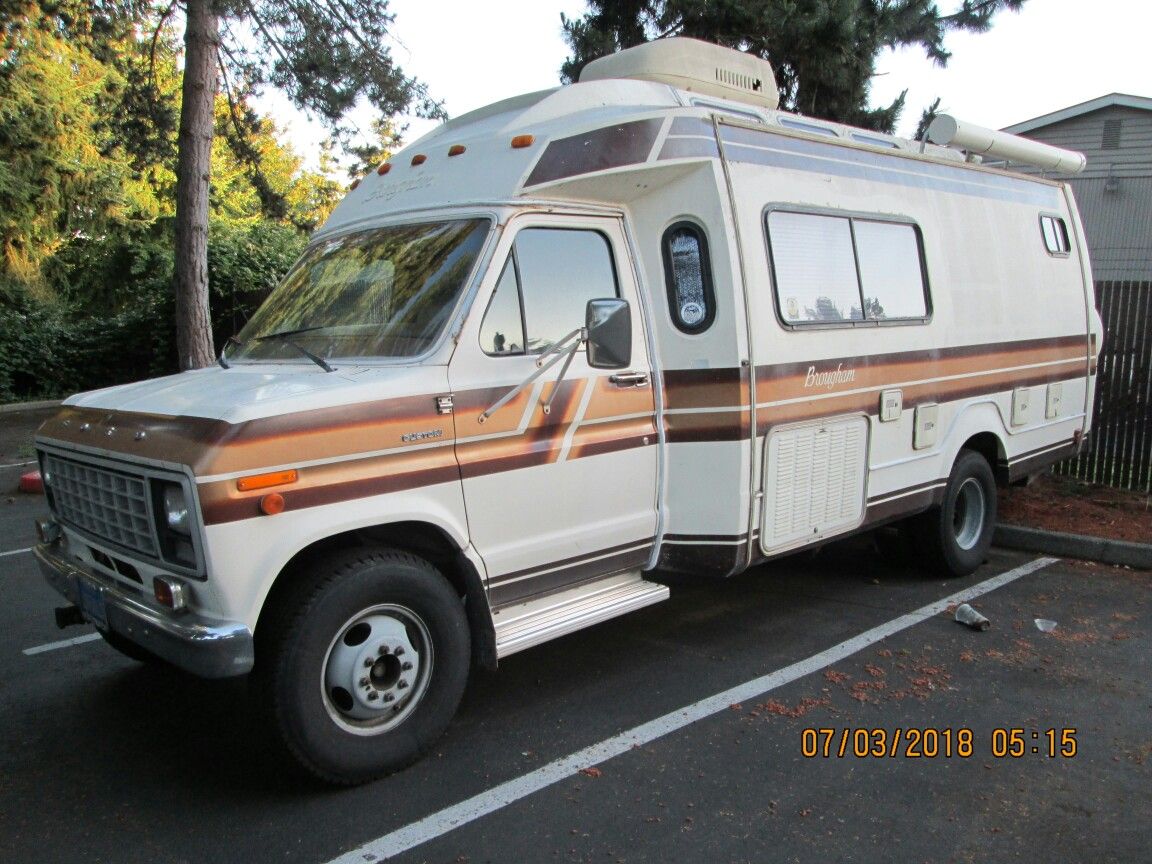 1981 Brougham RV motorhome