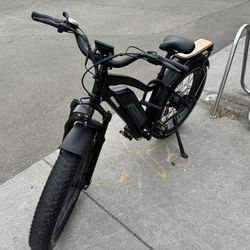 Himiway Cruiser E-bike Fat Tires 60mi On A Charge