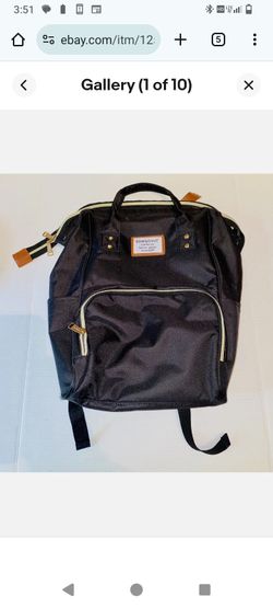Black Laptop Book Bag Sowaovut