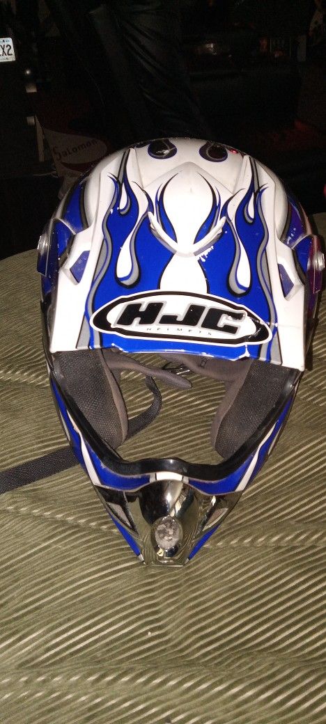 Size XS original Factory HJC motocross Fullface Helmet With bag