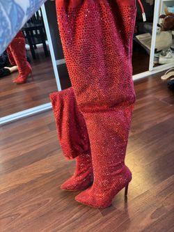 Thigh High Heel Boots