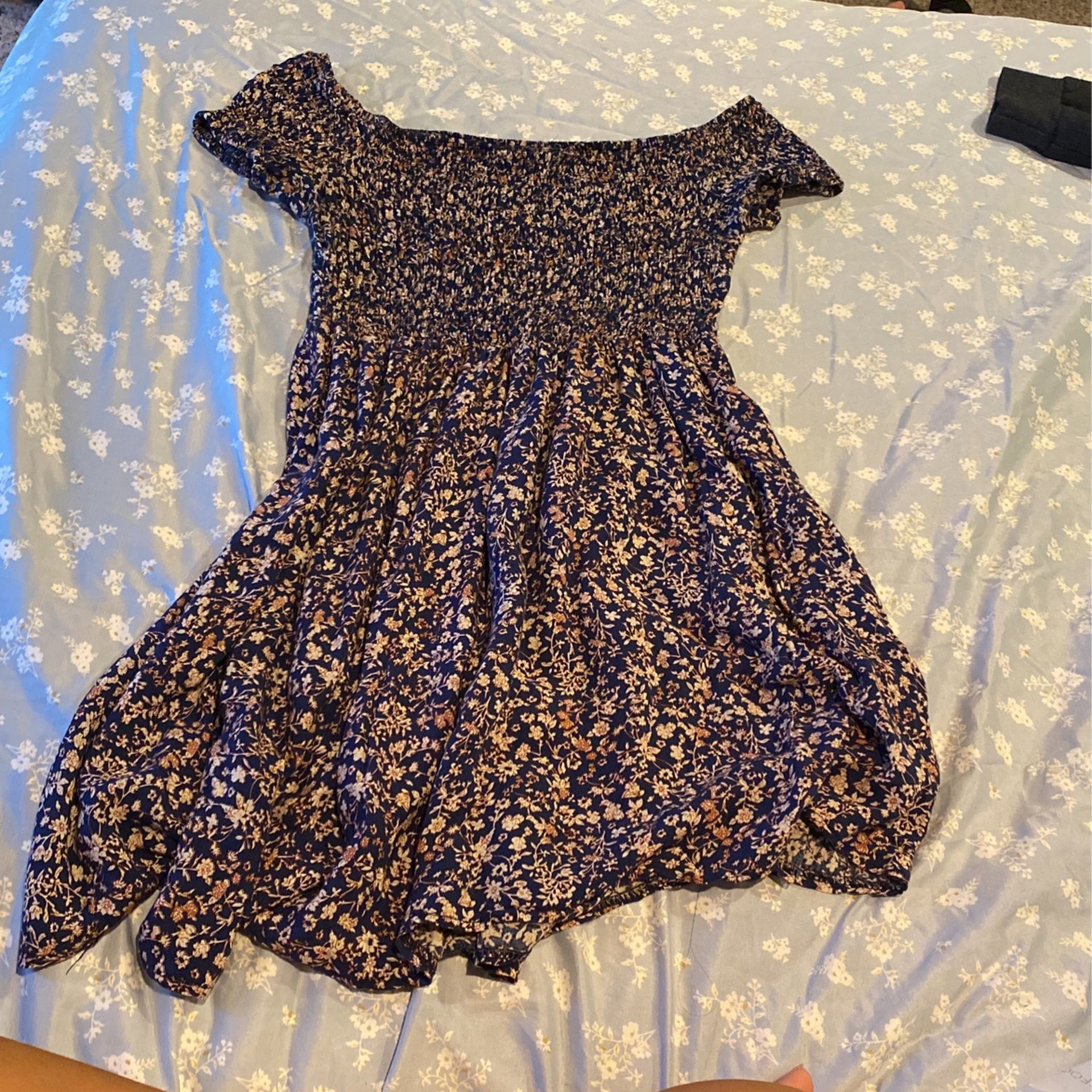 Blue Flower Dress