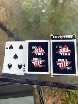 Full Tilt Poker Playing Cards - New Never Used - OBO