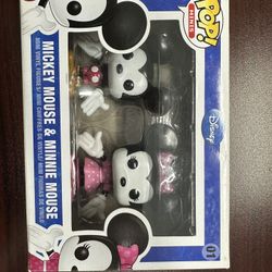 Mickey Mouse & Minnie Mouse 01 Funko Pops 