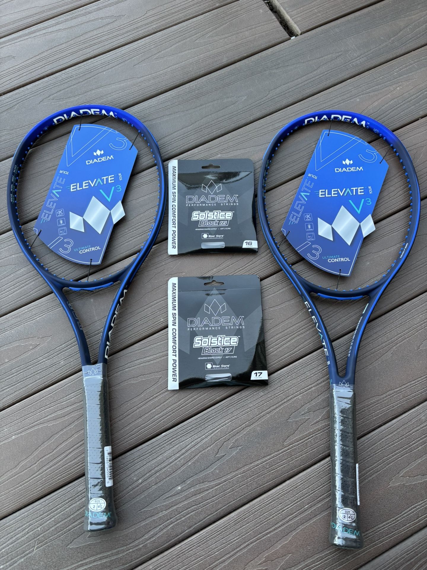 Diadem Elevate V3 Racquet And Diadem Strings