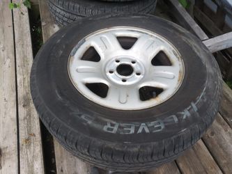 Tires And Rims Full Set 235/70R16