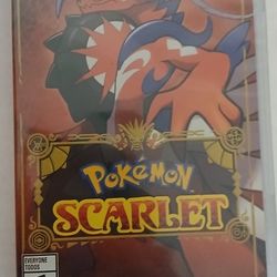 Pokémon Scarlet - Nintendo Switch - Brand New Factory Sealed - $40 OBO  (Cash Pickup Today)