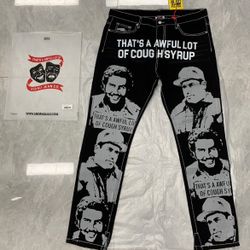 Asaali X Awful Lot Of Cough Syrup Jeans