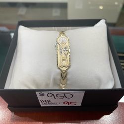 14k ID bracelet