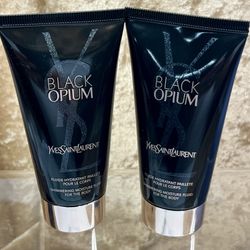 Black Opium YSL Yves Saint Laurent 2X Shimmering Moisture Fluid For The Body 1.6 Fl. Oz. 