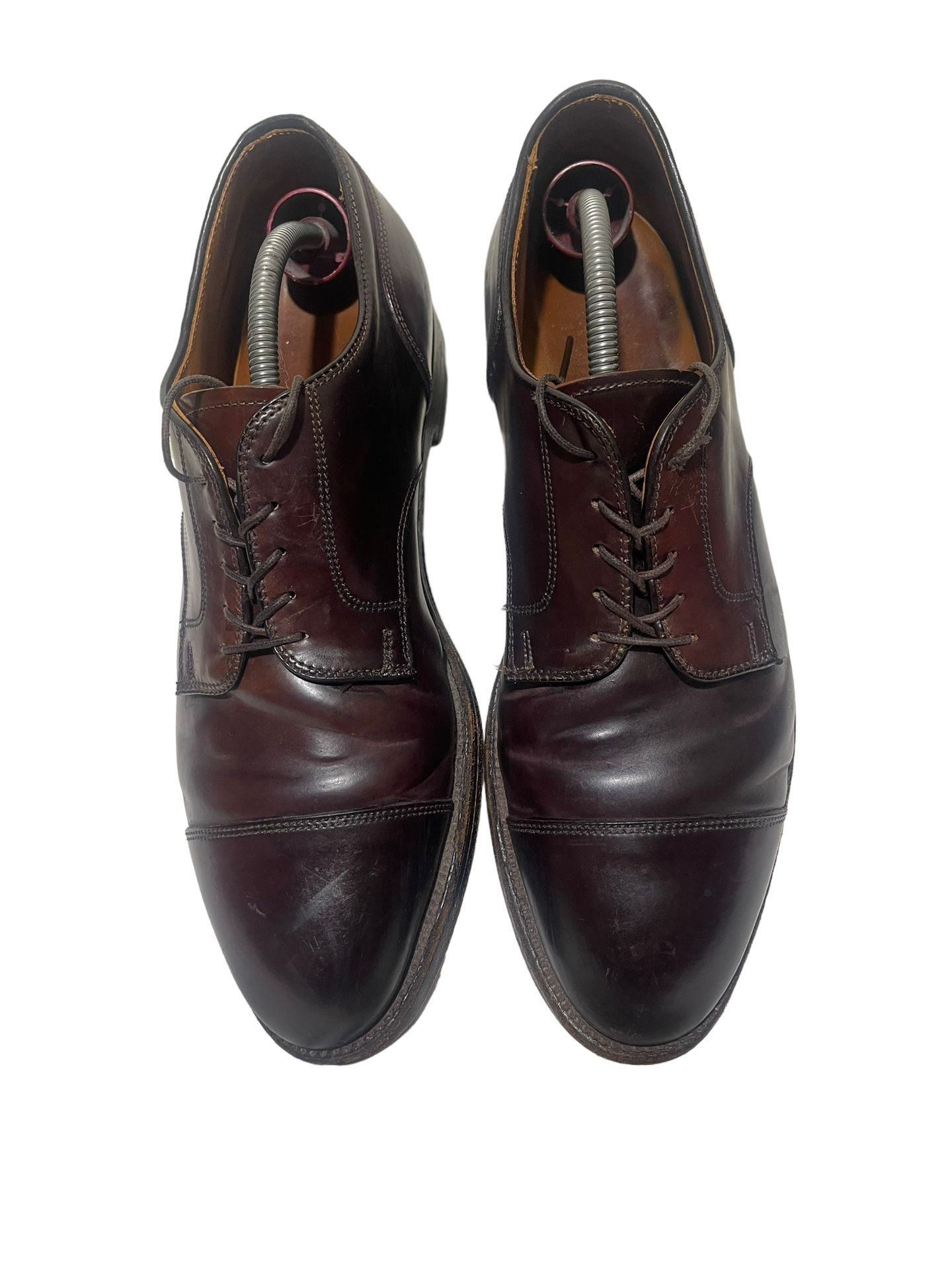 Alden Color 8 Horween Shell Cordovan Cap Toe Derby 2160 Size : 10 D These are made on the Aberdeen last. $800 retail. Please scroll through all pictu