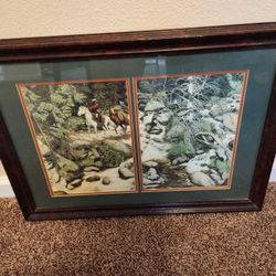 Bev Doolittle Forest Has Eyes Framed