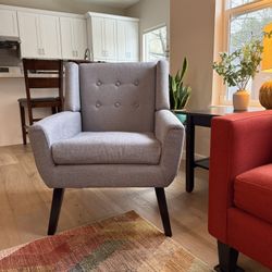 Modern Mid Century Style Accent Chair 