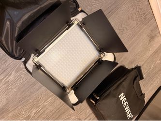 NEEWER 2 Pack RGB660 PRO LED Video Light Kit.