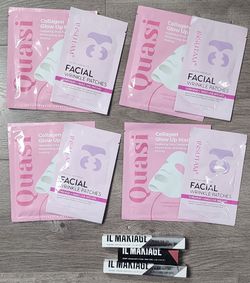 Collagen Mask, wrinkle patch, makeup - see description