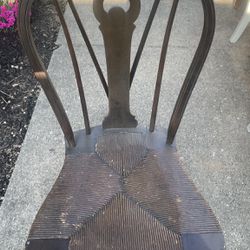 Antique Karpen  Bow Back Spindle Chair