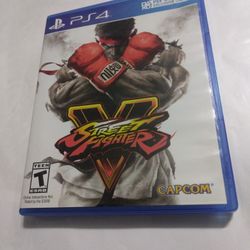 PS4 Game Street Fighter V Use