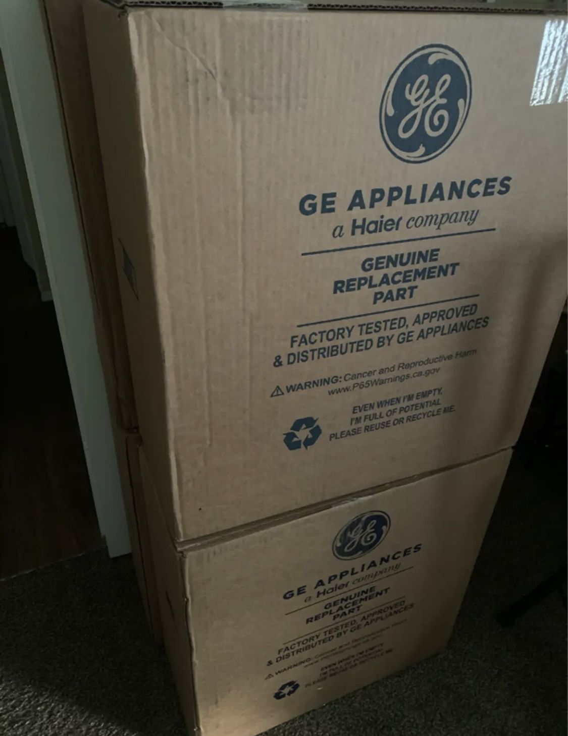 GE Dishwasher Parts - Brand New Upper Lower Racks