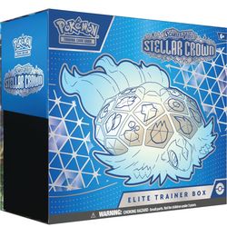 Pokemon TCG: Scarlet & Violet Stellar Crown Elite Trainer Box (NEW/SEALED)