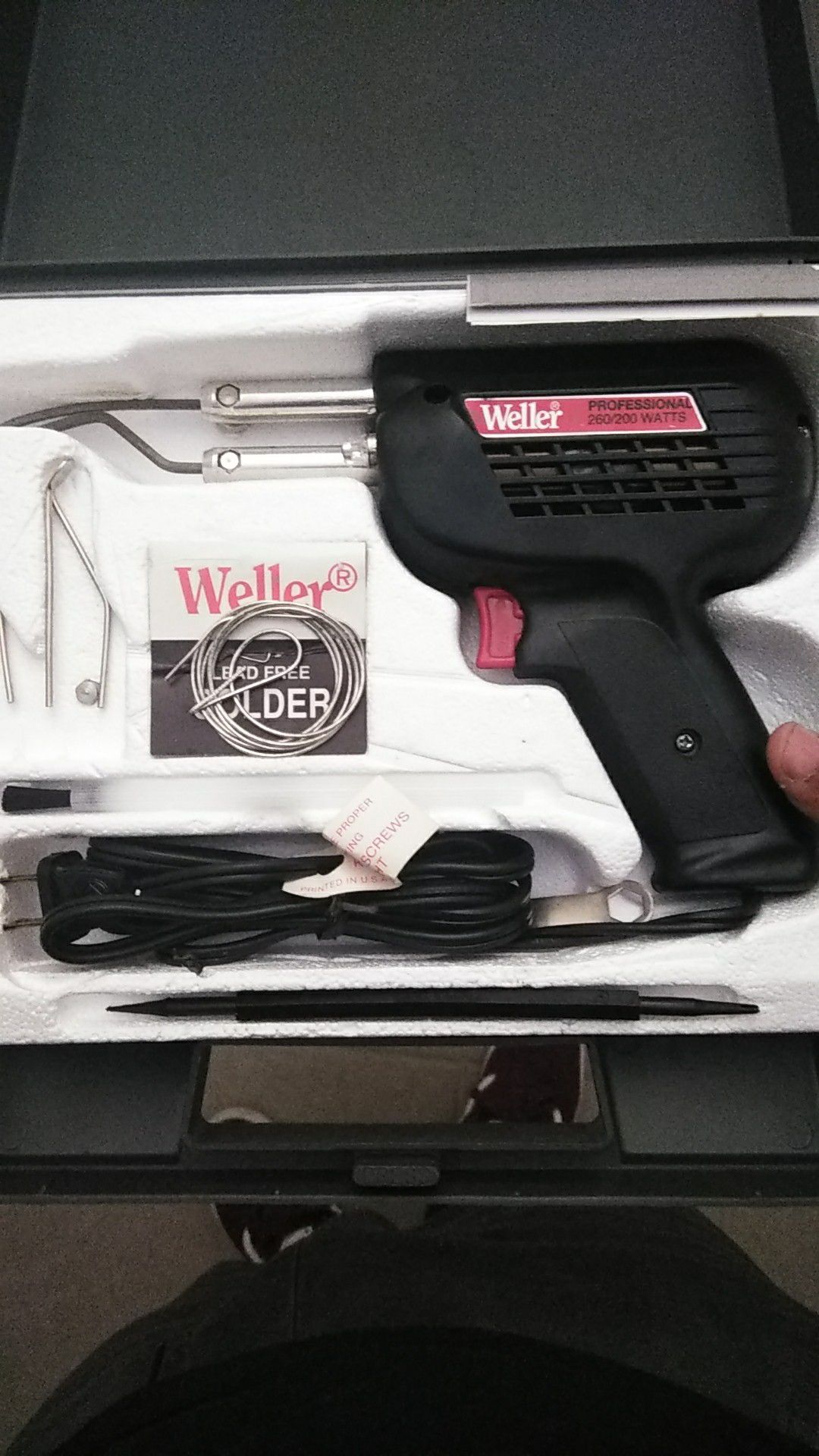 Weller D550 Soldering Iron; 120V/60Hz/2.5A;