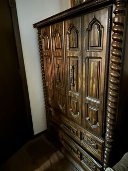 Queen Bedroom Set - Excellent Shape + Mattress And Boxspring