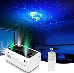 12 Constellations Star Projector, Northern Galaxy Light, 5 Planet Projector, Upgraded Starry Nebula Ceiling LED Lamp With Timer & Remote, Home Planeta