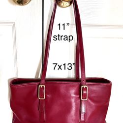 Red COACH Bag Is One Of Many I Am Selling! Tap Profile Pic To Shop