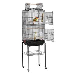 Yaheetech 64-inch Play Open Top Medium Small Bird Cage