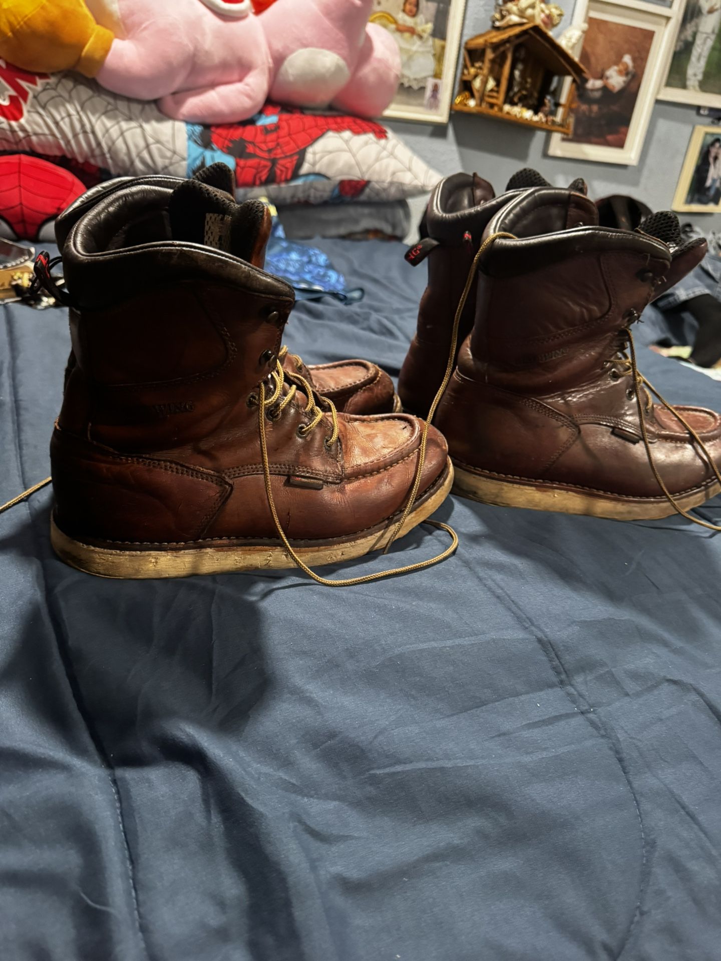 Red Wing Boots Size 9.5 And Size 9 Mens!