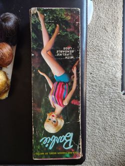 1964 American girl Barbie with bendable legs