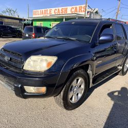 2004 Toyota 4 Runner SRS 