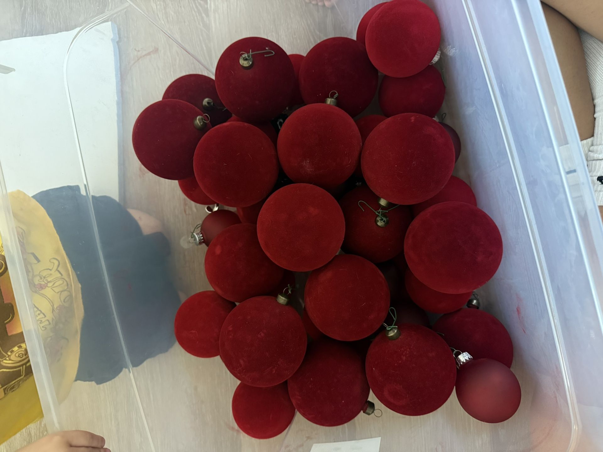 Velvet Glass Ornaments