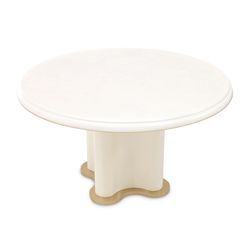 La Terrazza Creamy Pearl 54" Round Dining Table