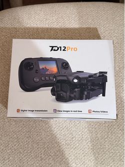 Toladrone TD12Pro 1080P Camera Drone with LCD Remote
