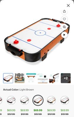Air hockey table