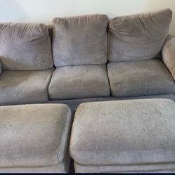 Couch And Ottoman