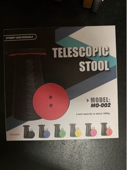 Foldable Telescoping Stool Expandable and Portable