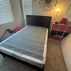 full size bed frame with box spring 