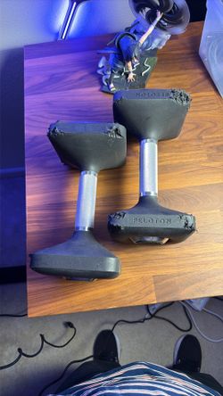 Peloton 20lb Weights Aggressively Chewed