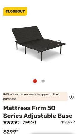 New Adjustable Base Queen Bed