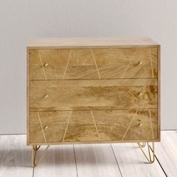 3 dresser drawer & 2 side tables 