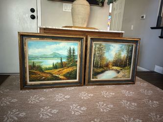 Pair of Vintage Paintings
