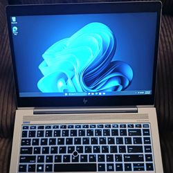 Core i7-8565u 4.6 GHz Turbo Aluminum HP EliteBook Laptop 