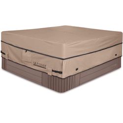 ULTCOVER HOT TUB COVER WATERPROOF 600D 76”x76”