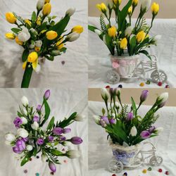 Cycle Flower Vases