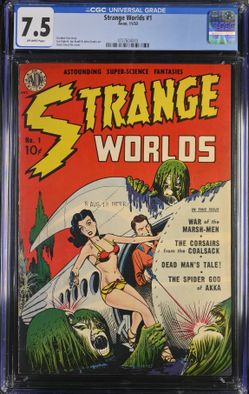 Rare CGC Graded Golden Age books HIGH GRADE Pre Code Horror & Key Issues