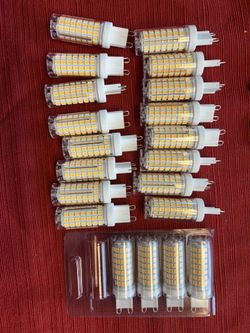 20 G9 LED Lightbulbs 6w, Non Dimmable